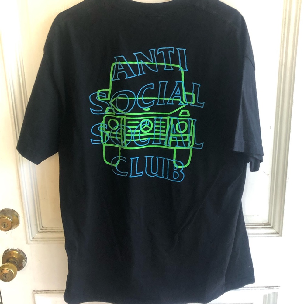 Anti social / gallery collab tee